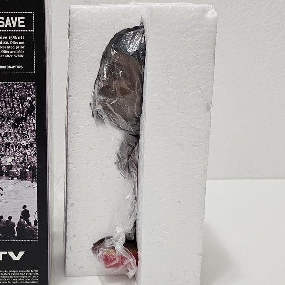 🇨🇦 NBA Toronto Raptors Bobblehead Doll Jermaine O'Neal - Picture 12 of 16